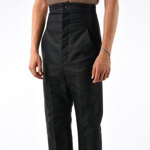 RICK OWENS High Waisted Pants DIRT 2018 SZ 50